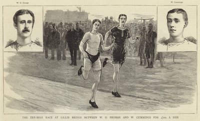 The Ten-Mile Race at Lillie Bridge by English School