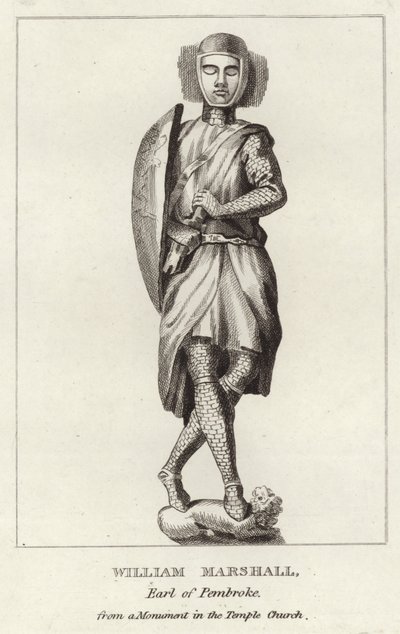 The Tomb of Sir William Marshal by English School