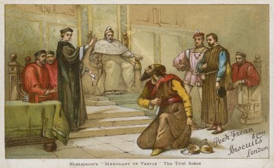 The Trial Scene from Shakespeare