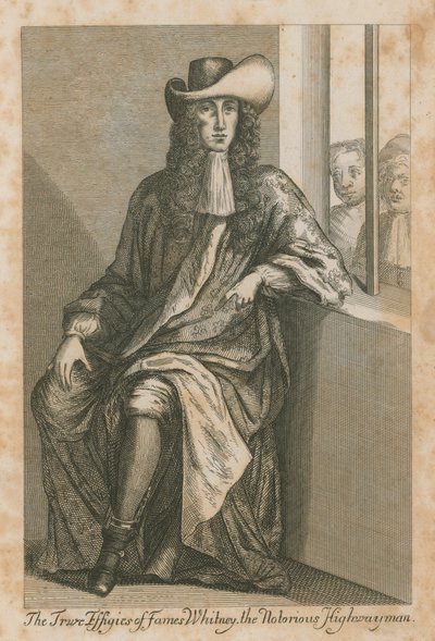 The true effigies of James Whitney, the notorious highwayman by English School