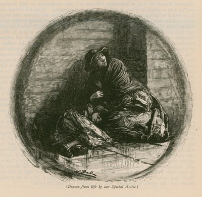 The Way Some Folk Live: Lodgers in London Arches by English School