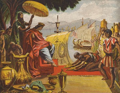 The Wealth of King Solomon by English School