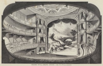 Theatre Royal, Adelphi, London by English School