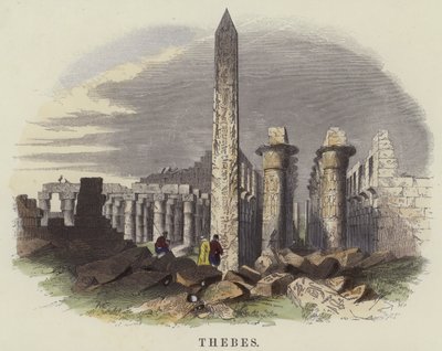 Thebes by English School
