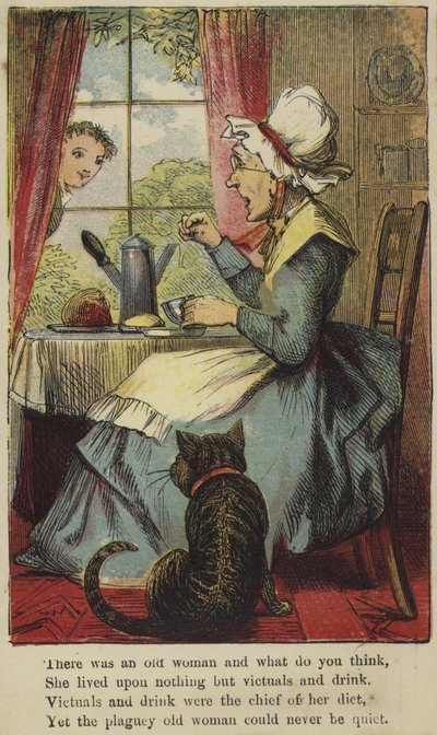 There Was an Old Woman and What Do You Think by English School