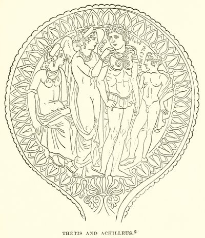 Thetis and Achilleus by English School