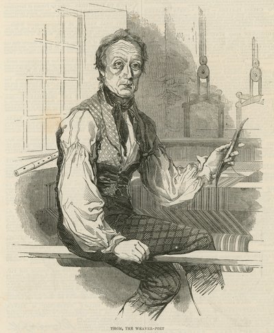 Thom, The Weaver Poet by English School