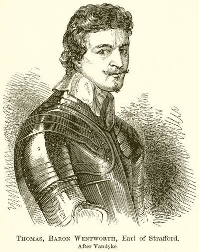 Thomas, Baron Wentworth, Earl of Strafford by English School