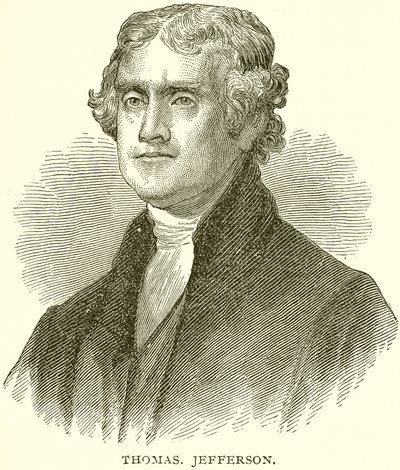 Thomas Jefferson by English School