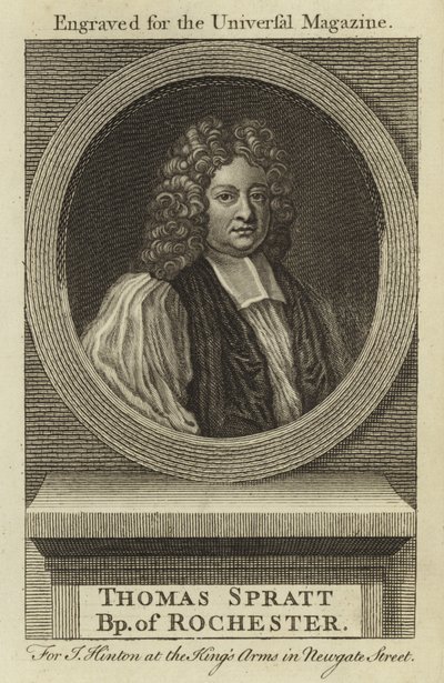 Thomas Spratt, Bishop of Rochester by English School