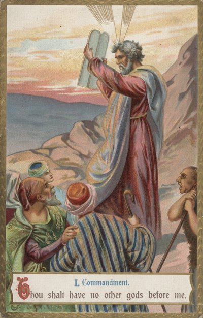 Thou Shalt Have No Other Gods Before Me by English School