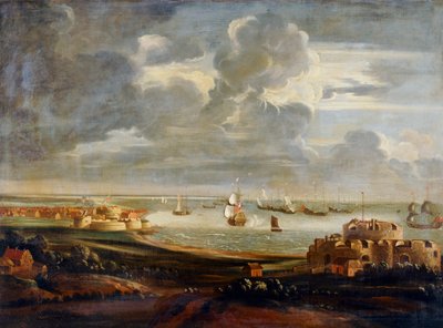 Three Castle in the Downs by English School