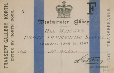 Ticket to Her Majesty