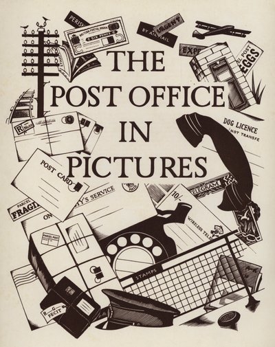 Title-page illustration for The Post Office in Pictures by English School