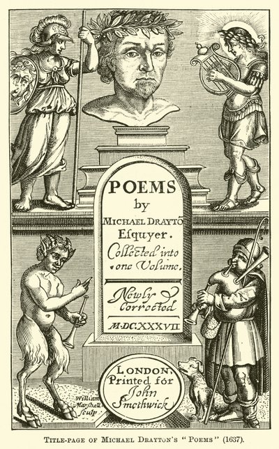 Title-page of Michael Drayton