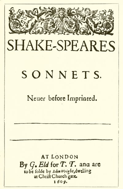 Title-Page of Shakespeare