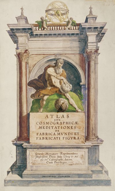 Title page from Mercator