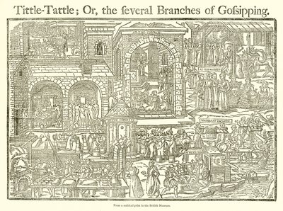Tittle-Tattle; Or, the Several Branches of Gossiping by English School