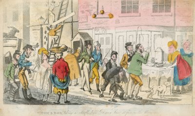 Tom & Bob Taking a Stroll Down Drury Lane at Five in the Morning by English School