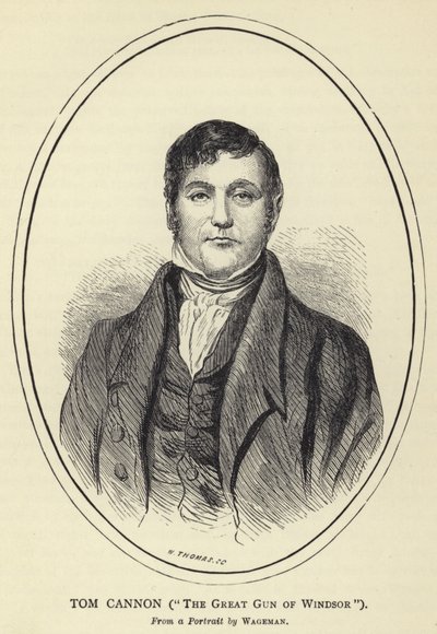 Tom Cannon, The Great Gun of Windsor by English School