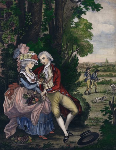 Tom Jones and Sophia Western, Scene from Henry Fielding