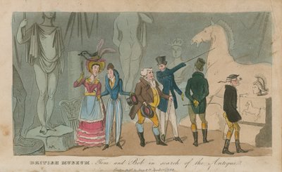 Tom and Bob in Search of the Antiques by English School