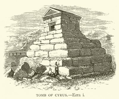 Tomb of Cyrus, Ezra by English School