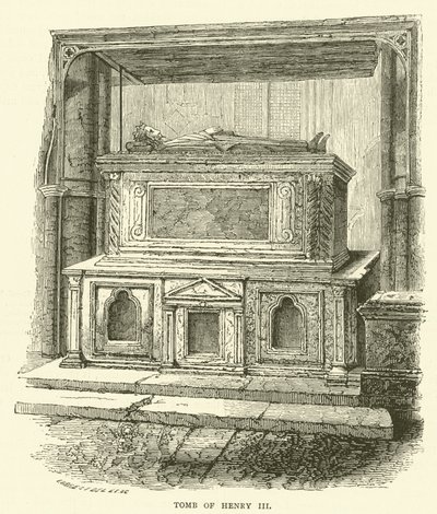 Tomb of Henry III by English School