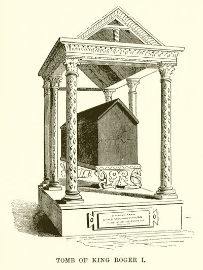 Tomb of King Roger I by English School