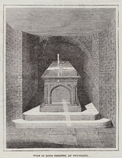Tomb of Louis Philippe, at Weybridge by English School