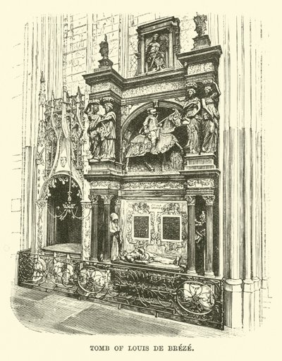 Tomb of Louis de Breze by English School