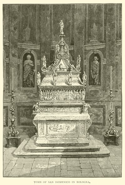 Tomb of San Domenico in Bologna by English School