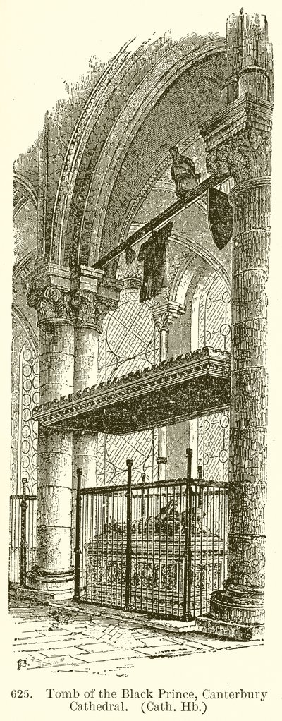 Tomb of the Black Prince, Canterbury Cathedral by English School
