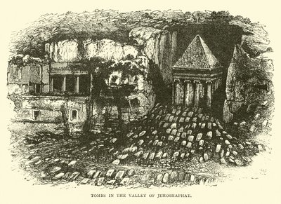 Tombs in the Valley of Jehoshaphat by English School