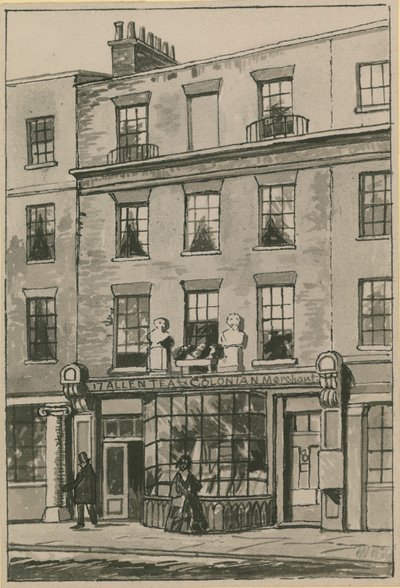 Toms Coffee House, 17 Russell Street, Covent Garden by English School