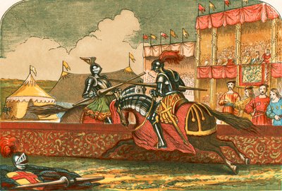 Tournament on the Field of the Cloth of Gold by English School