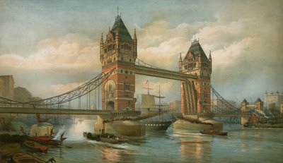 Tower Bridge, London by English School