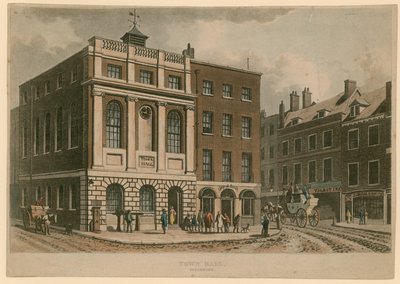 Town Hall, Borough High Street, Southwark, London by English School