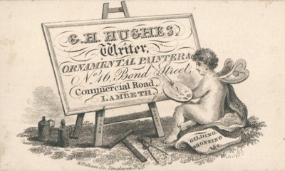 Trade Card, G H Hughes by English School