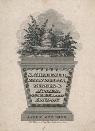 Trade Card, S Chalener by English School