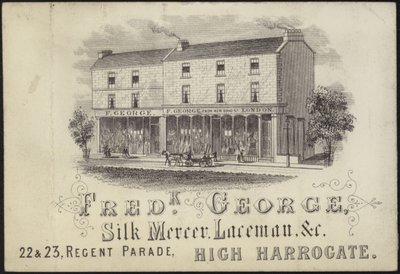 Trade Card for Frederick George by English School