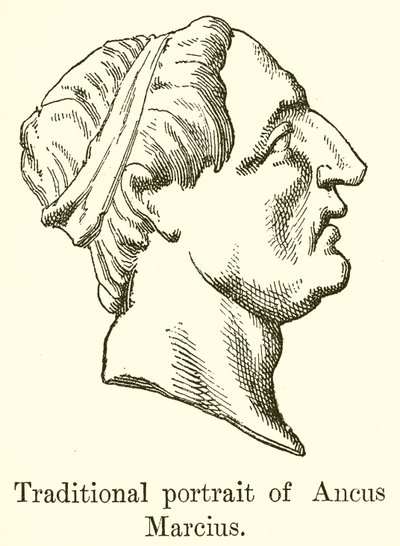 Traditional Portrait of Ancus Marcius by English School