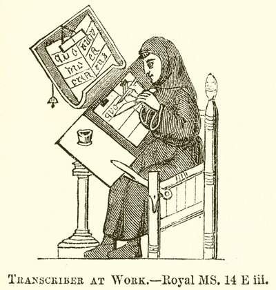 Transcriber at Work by English School