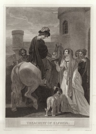 Treachery of Elfrida by English School