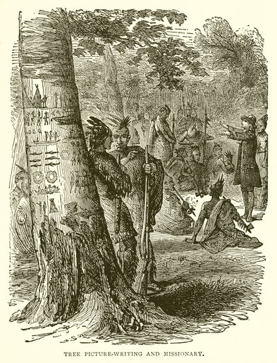 Tree Picture-Writing and Missionary by English School