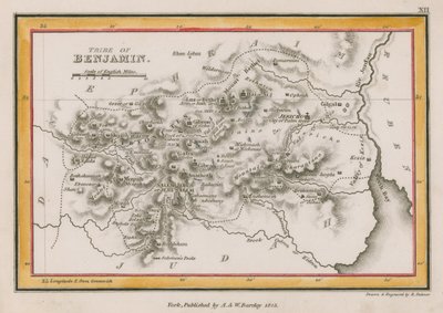 Tribe of Benjamin by English School