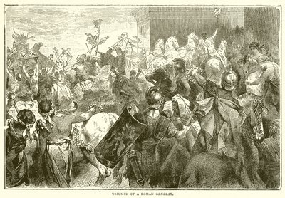 Triumph of a Roman General by English School