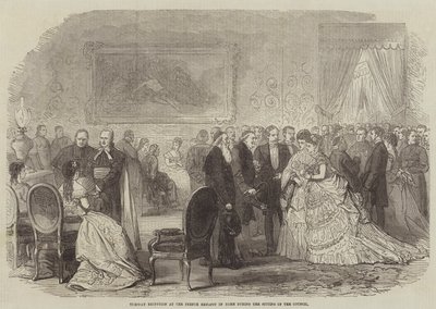 Tuesday Reception at the French Embassy in Rome during the Sitting of the Council by English School