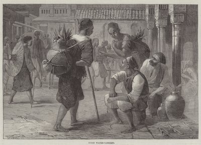 Tunis Water-Carriers by English School