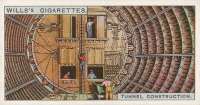 Tunnel Construction by English School